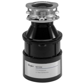 Whirlpool 84211599 1/3HP Waste Disposal Unit, Stainless Steel, 1/2" Connection