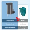 Lounsweer 4 Pcs Cubicle Hooks for Fabric Walls Cubicle Clips