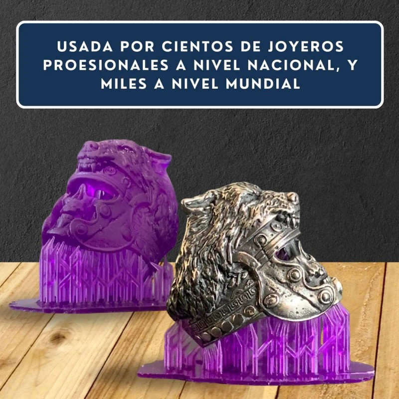 Impresora 3d Resina Calcinable Para Joyeria 3dmaterials 1kg