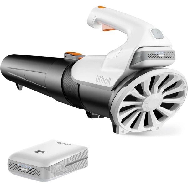 20V Cordless Leaf Blower Battery Powered Leaf Blower, 2.0 Ah