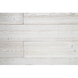 WoodyWalls Peel and Stick Wood Planks | Real Wood Wall Panels | Premium Set of 12 Wood Planks for Walls | DIY Wood Panels (19.5 sq. ft. per Box) White Washed