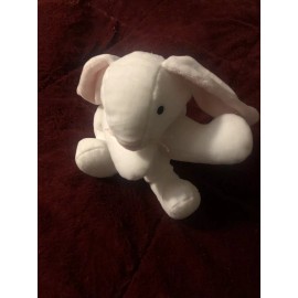 TY Pillow Pals 14" Clover White Bunny Rabbit 1997 Plush! Brand New!