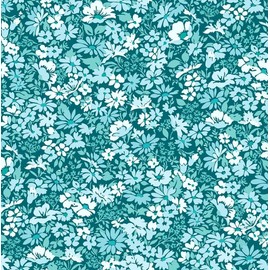 Benartex - Porch Swing by Pat Sloan - Petal Pushers - Turquoise