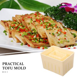 Yardwe 3PCS Tofu Press Mould, Plastic DIY Homemade Tofu Cheese Maker Pressing Mould Tofu Making Kit Kitchen Tools