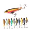 SUPVOX Swimbait Bionic Plastic Lure 3D Eyes Realistic Fish Shape