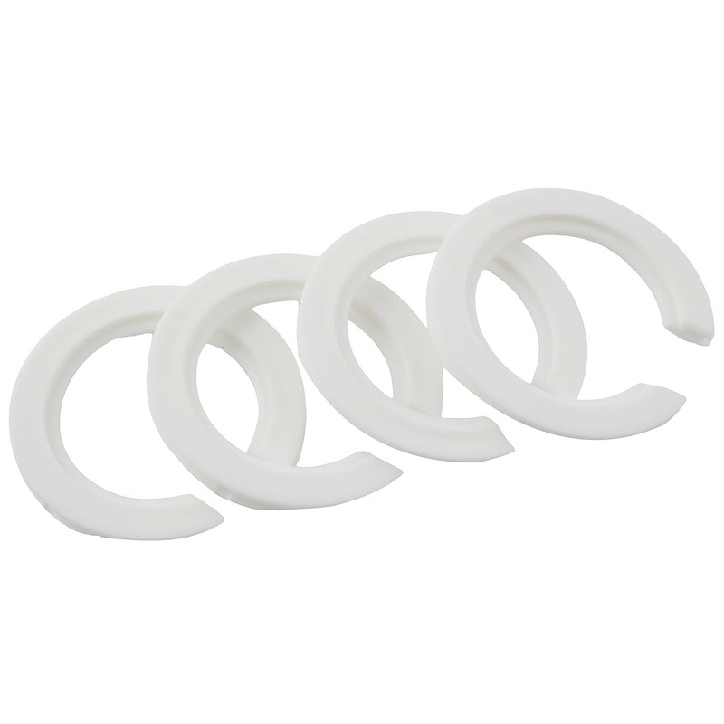 TAODAN 12PCS Lampshade Adaptor Ring E27 to E14 Flat 45x29MM