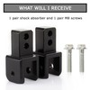 M8 8mm Rear Shock Extender Absorbers Universal Motorcycle Riser Heightening