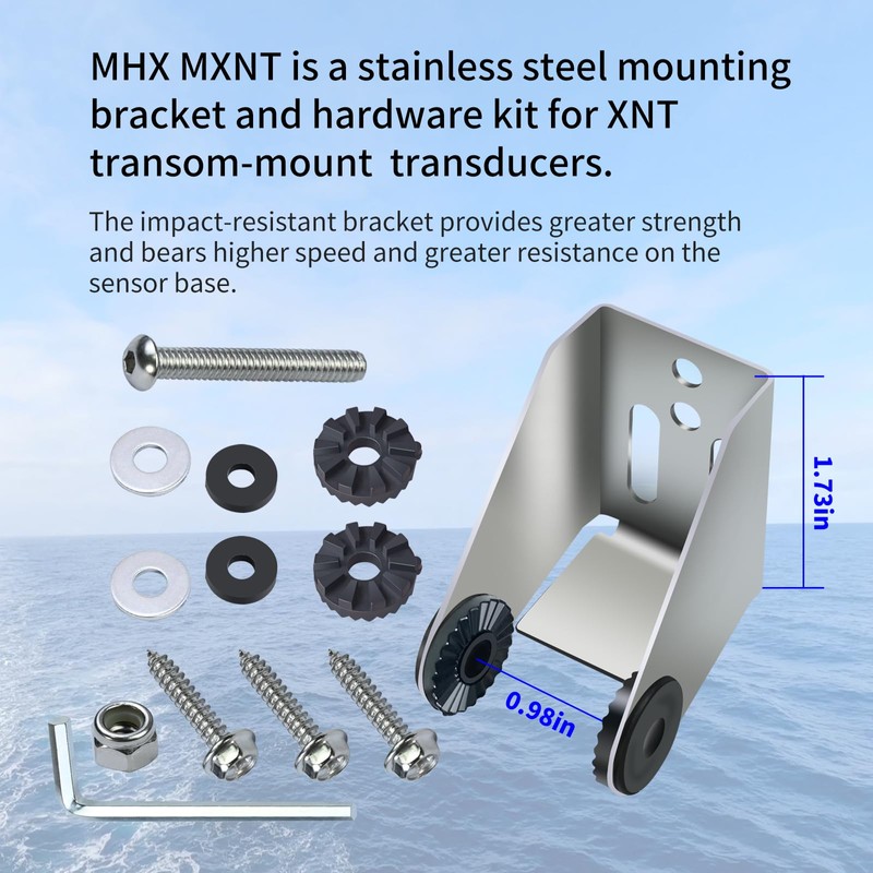 Vanshly 740162-1 MHX MXNT Metal Bracket for Si G2N Transom