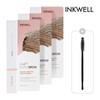 Inkwell Inkwell Perfect Super Eyebrow Natural Brown 3pcs + 1 Screw Brush 683616 / 잉크웰잉크웰 퍼펙트 슈퍼아이브로우 내츄럴브라운 3개 + 스크류 브러쉬 1개683616