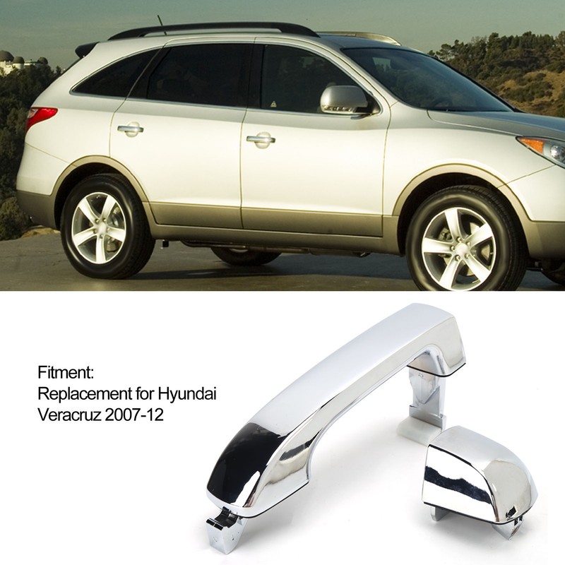 2PCS Outside Car Door Handle 82662‑3J010 Front/Right Replacement for Hyundai