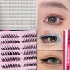 DIY Artificial Eyelashes - 8 Styles IT-23030 Flame Underlash (15 Rows)/FREE