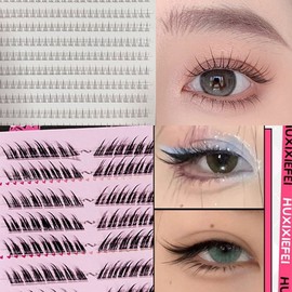 DIY Artificial Eyelashes - 8 Styles IT-23030 Flame Underlash (15 Rows)/FREE