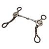 Horse Mouth Bit Hand Carved Antique Bronze Rustproof Stainless Steel