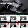 WARRIORLAND Mini Gun Light with Kydex Glock 42 Holster