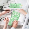 UCEC Ruler Template Architect Drafting Ruler Set Design Furniture Water