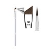 Angled Eyeliner Brush Slanted - Small Thin Winged Liner For