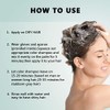Fvquhvo Champú Instantáneo para Cabello Negro para Cabello Gris -