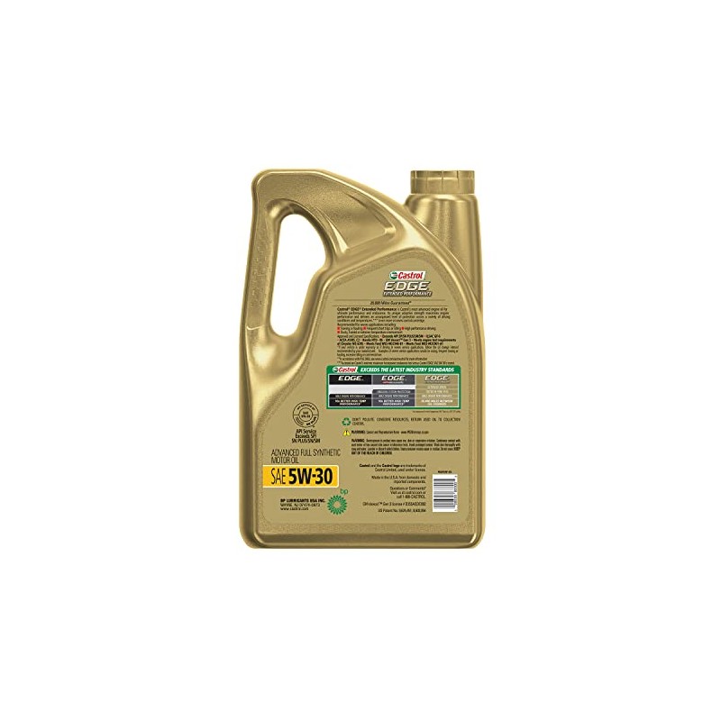 Castrol 1597B1 Edge Extended Performance 5W-30 Aceite de Motor sintético