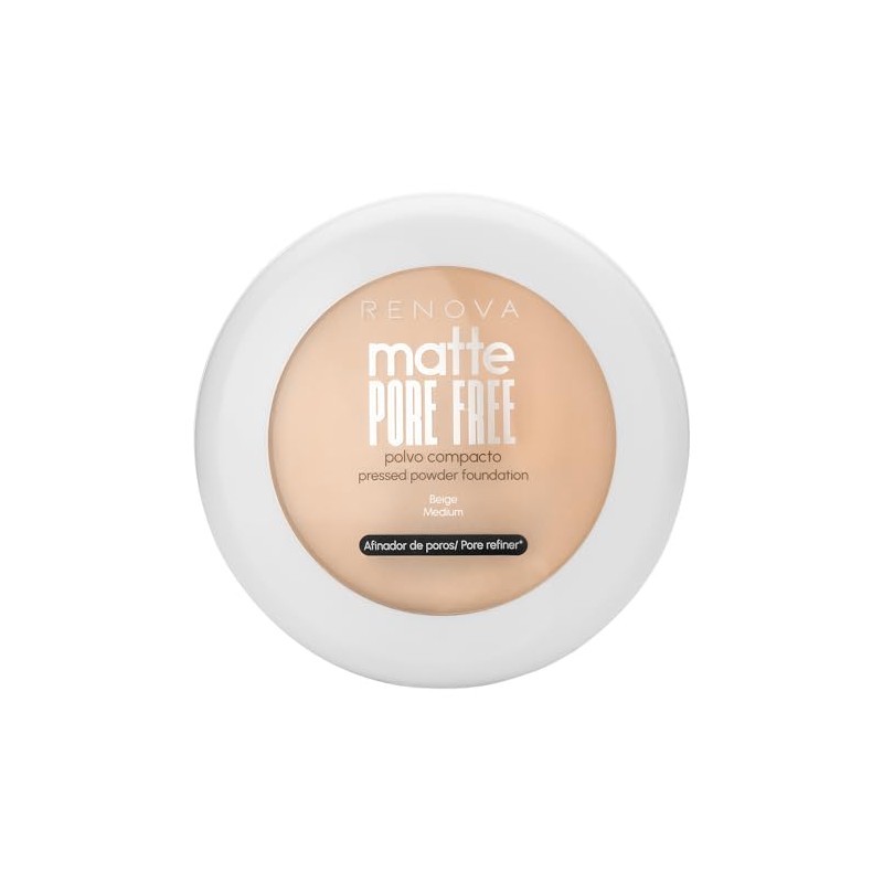 Maquillaje en polvo Pore Free Free Medium, Renova 10.5 g