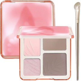 Paleta Contorno De Maquillaje 4 En 1, Resaltador, Cara Iluminador                                                                                     