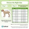 Suitical Recovery Suit Dog, Medium Plus, Black