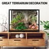 REPTIZOO Reptile Humidifier Fogger, Tree Trunk Humidifier with Top Mist