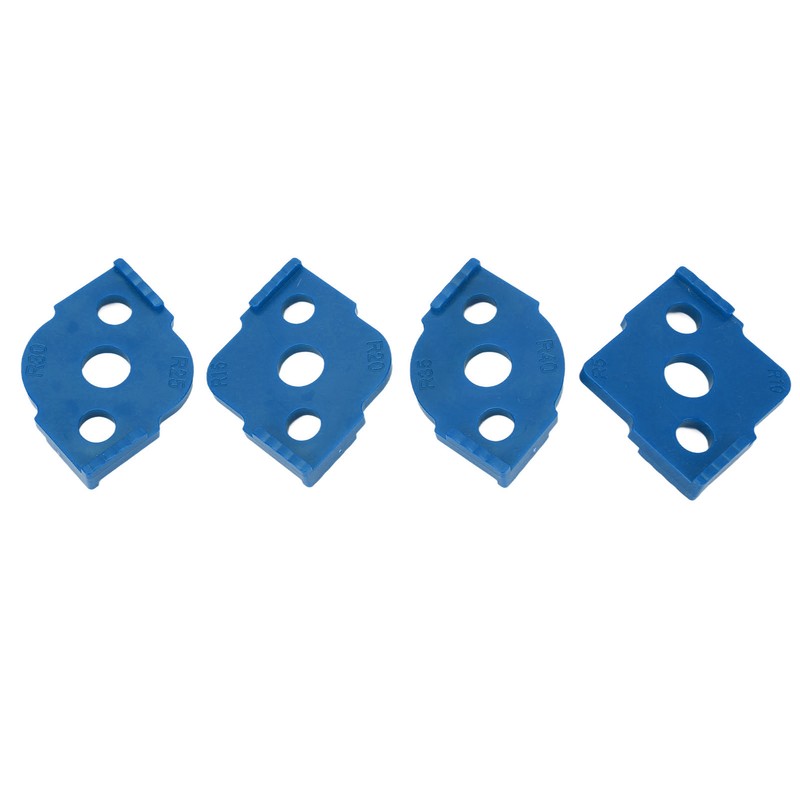 4PCS R Corner Templates Round Angle Radius Jig Routing Template