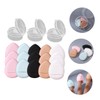 Healeved 45pcs Mini Fingertip Powder Puff for Loose Foundation Makeup