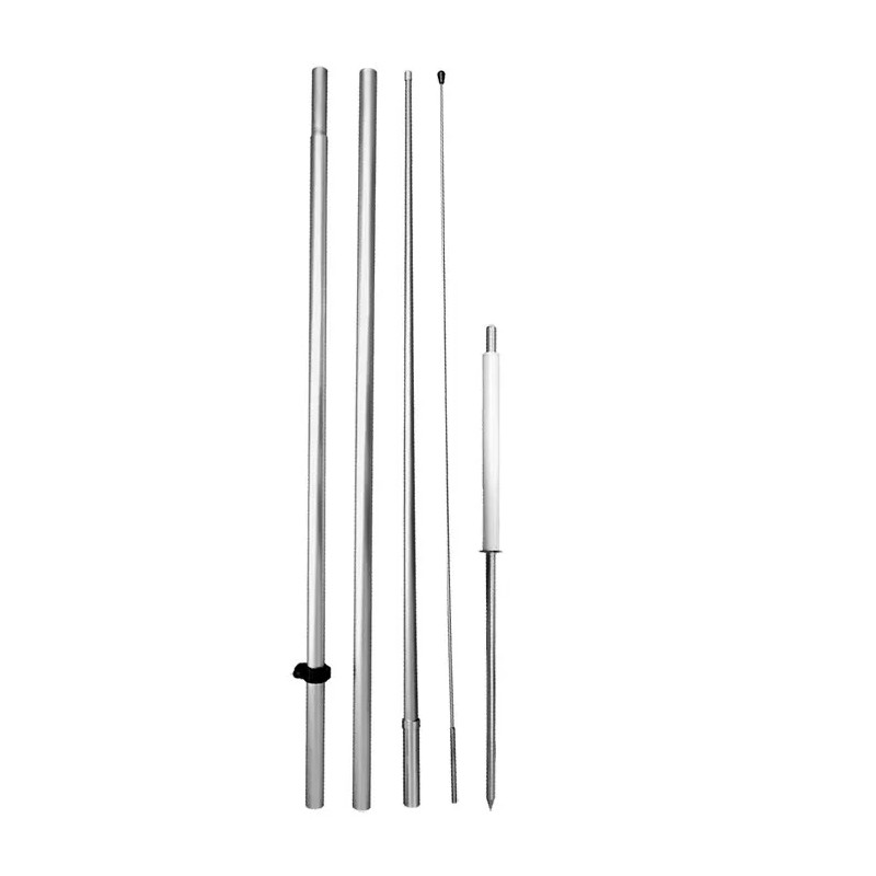 ATM - Windless Swooper Feather Flag 15' Tall Pole Kit