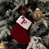 Christmas Stocking – Green A-Z Letter Hanging Christmas Stockings, Christmas