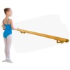 Ballet Barre Single Bar 8 FT Long 2.0” Diameter Gold,