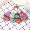 Set of 4 Diamond Art Key Holder Kit, Cupcake Shape,