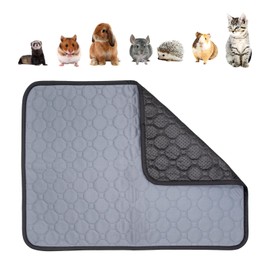 Wondfamiker Pet Cage-Liner Pee-pad Bedding-mat - for Small Animal Guinea Pig Bunny Hamsters Rabbit Chinchillas Rat Ferrets Hedgehogs Cat Dog Puppies (XXL(35.43x55.11in))