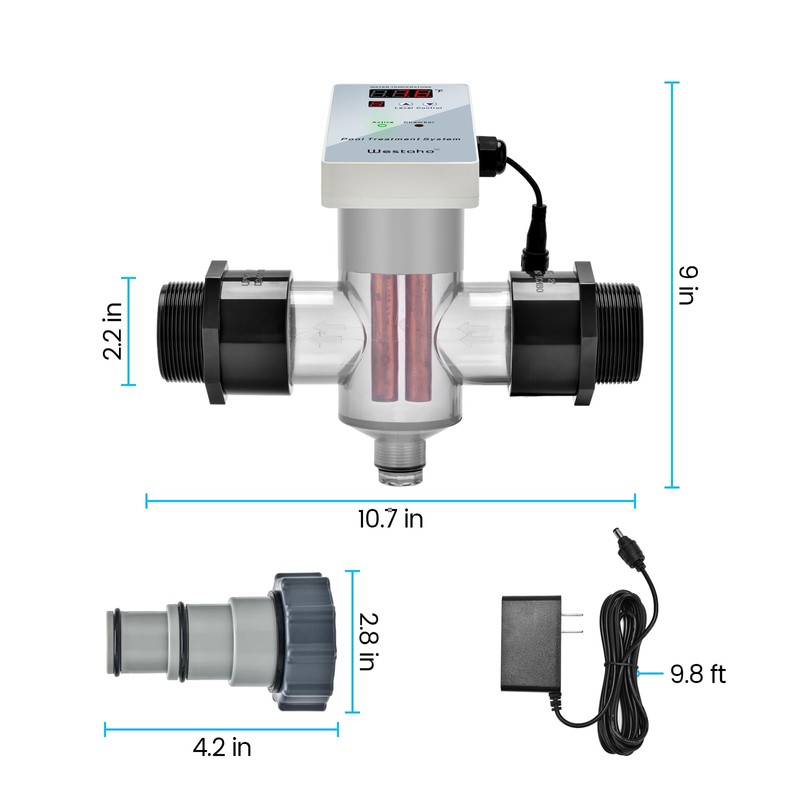 Westaho Pool Io/ni-zed System, for Pools up to 40,000 Gallons,