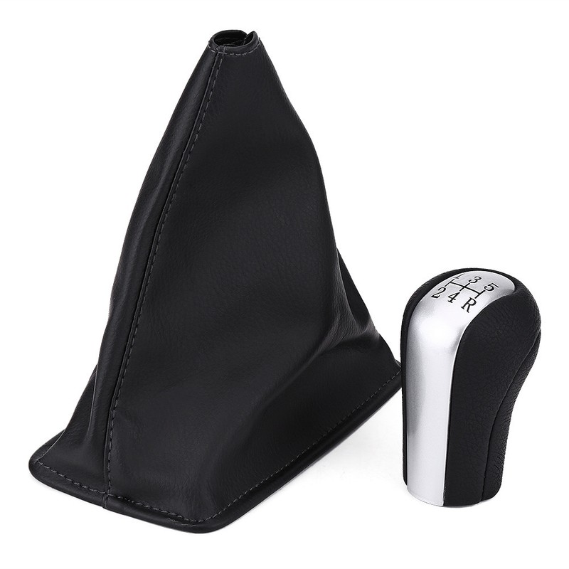 5 Speed Gear Shift Knob Gearstick Gaiter Boot for Toyota