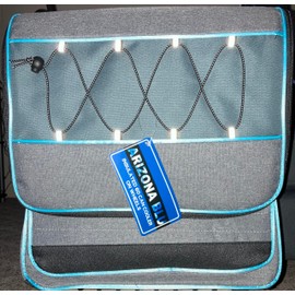 Insulated Cooler on Wheels with Retractable Handle (60-Can Capacity).