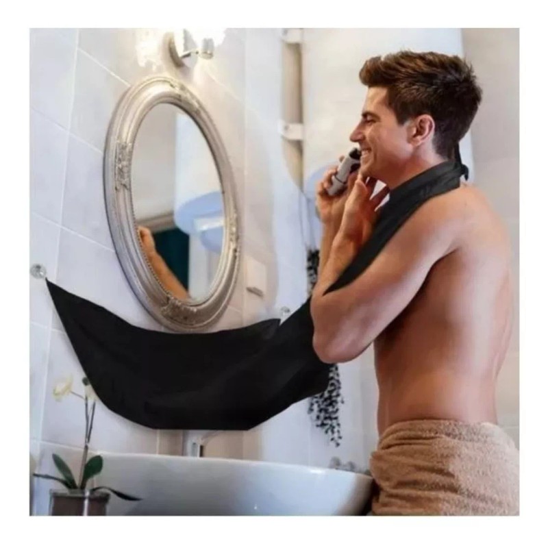 OLOcausting Delantal Mandil Recolector Capa Para Rasurar Afeitar Barba