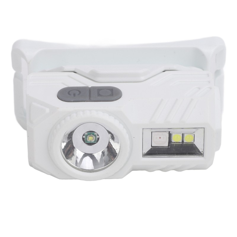 Bright LED Rechargeable Headlight USB Charging Sensing Hiking Head Lamp
