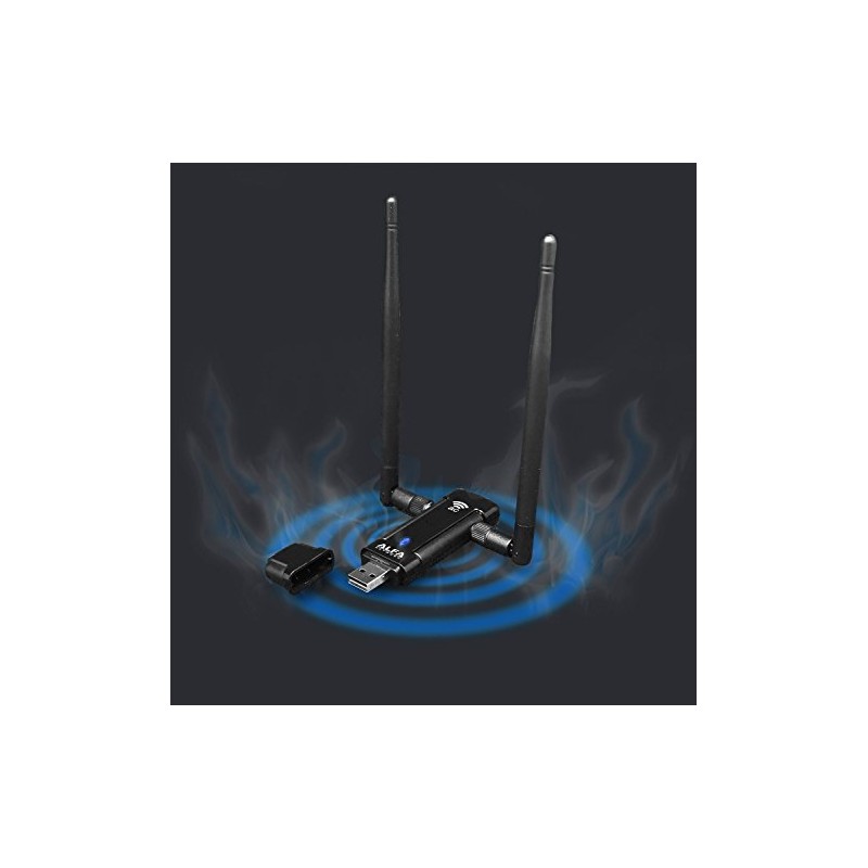 ALFA Network AWUS036AC Long-Range Wide-Coverage Dual-Band AC1200 USB Wireless Wi-Fi