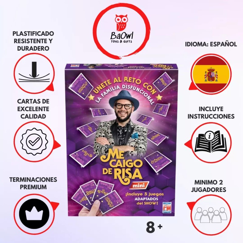 Fotorama Juego De Viaje Me Caigo De Risa Edición Mini