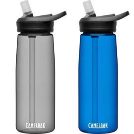 Camelbak Eddy+ Bottles - Charcoal/Oxford, 0.75 Litre/25 oz