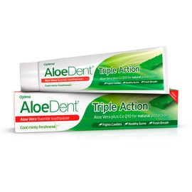 Aloe Dent Toothpaste With Fluoride - 100ml (pack of 3)