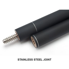 GSE Games & Sports Expert 58" 2-Piece Fiberglass Graphite Composite Billiard Pool Cue Stick(4 Colors, 18-21oz)