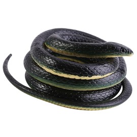 KooingTech 130cm Gummischlange, Gummi Schlangen, Schlange Spielzeug, Spielzeug Gefälschte Schlangen