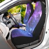 YINGQIGUAN 2 PCS Galaxy Car Seat Covers Deep Space Star