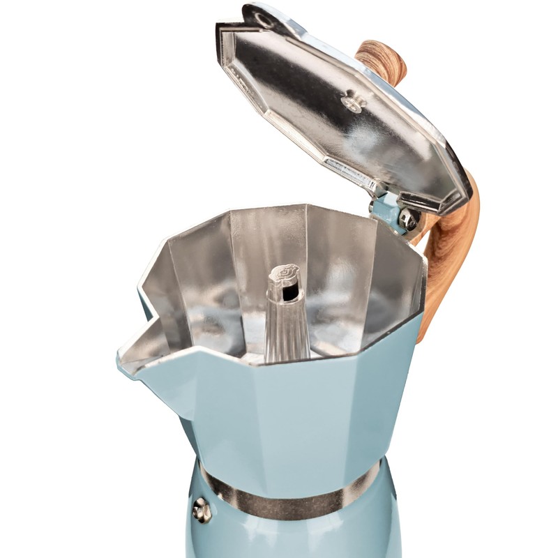 AGOGO Milano Moka pot, Stovetop Espresso maker, Greca Coffee Maker,