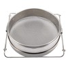 Big Stainless Steel Double Layer Honey Sieve Strainer Filter Set