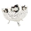 Serving Bowl European Style Retro Elegant Alloy Fruit Bowl for