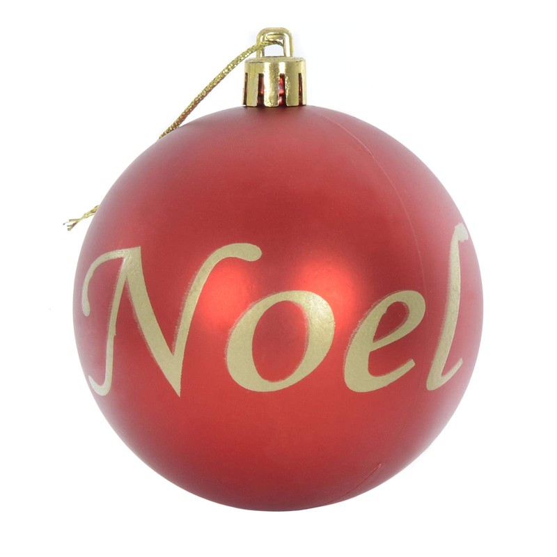 Mr Crimbo Pack of 6 Peace Joy Noel Christmas Tree