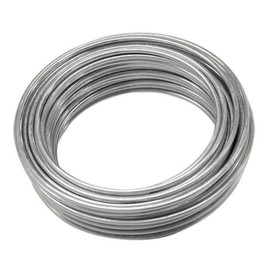 Galvanised Garden Gardening Wire Heavy Duty 1.2mm x 20mm For Garden & Landscaping Silver